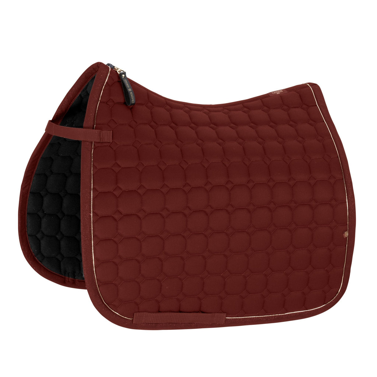 HERITAGE COTTON Saddle Cloth - Merlot