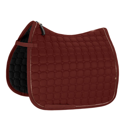 HERITAGE COTTON Saddle Cloth - Merlot