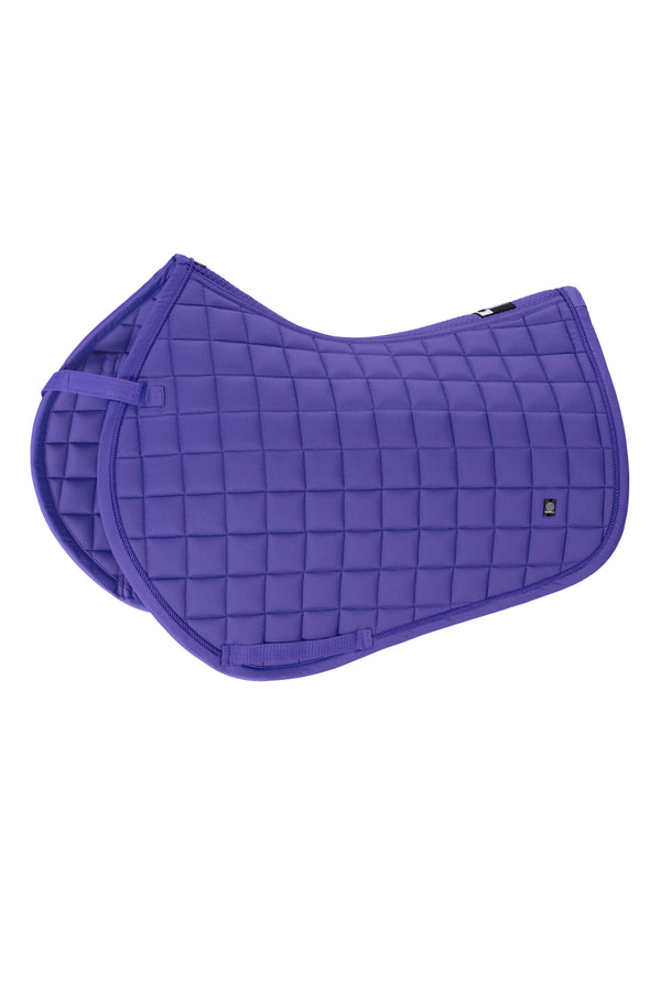 Tapis De Selle Dressage Eskadron Platinum 2024 – Bleu Atlantique (Noeud Brillant Mat)