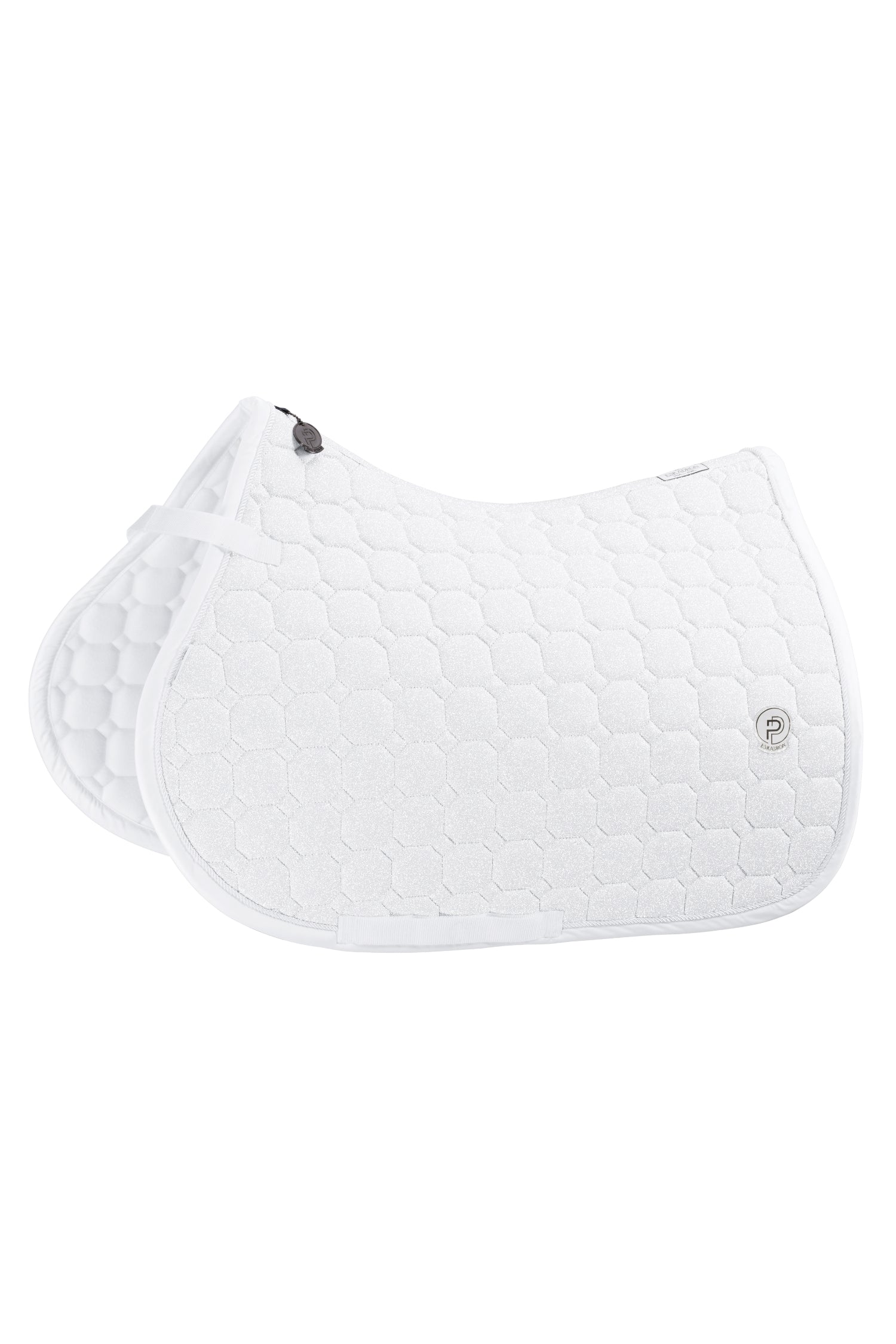 Eskadron Cotton Glitter Saddle Pad Platinum 24