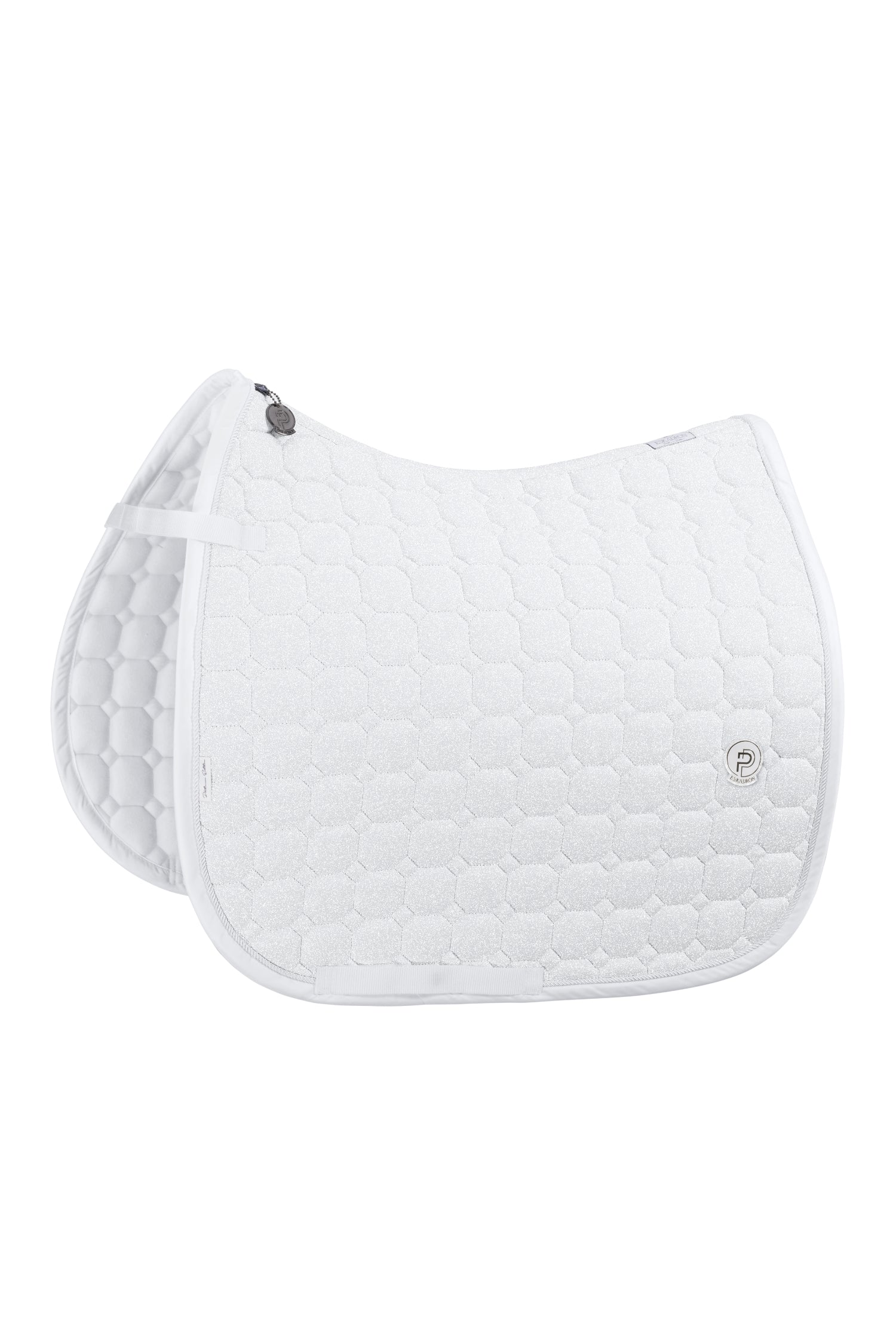 Eskadron Cotton Glitter Saddle Pad Platinum 24