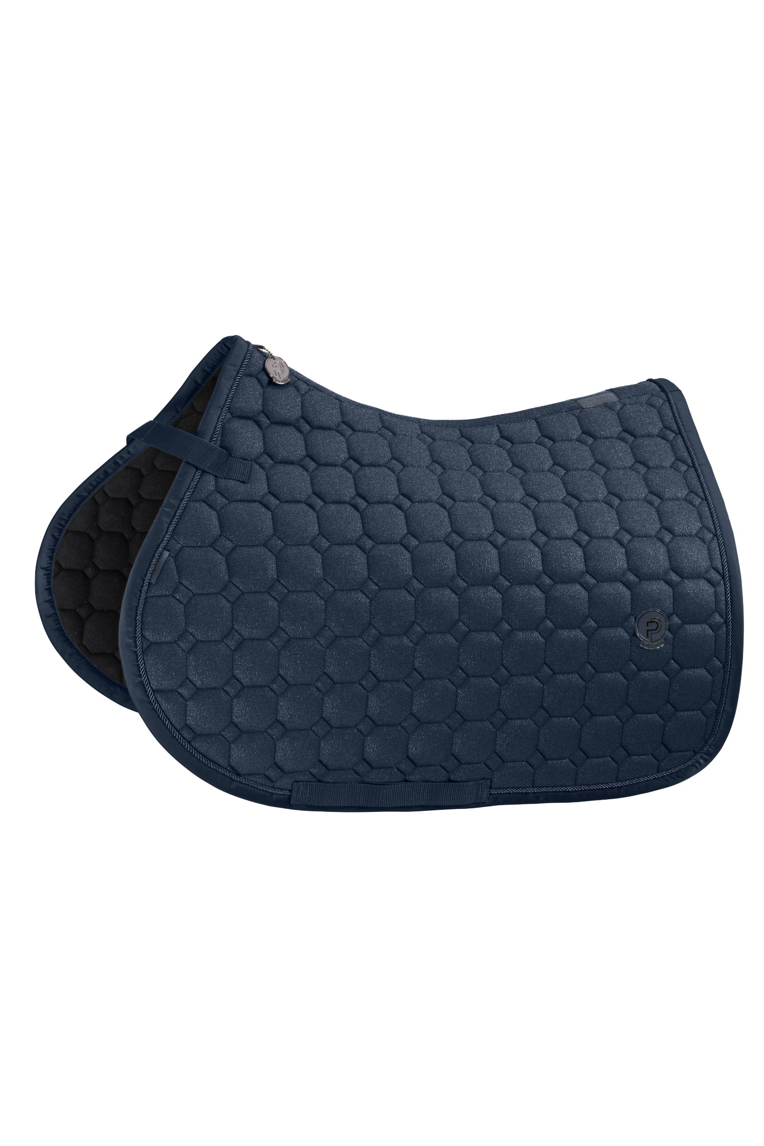 Eskadron Cotton Glitter Saddle Pad Platinum 24