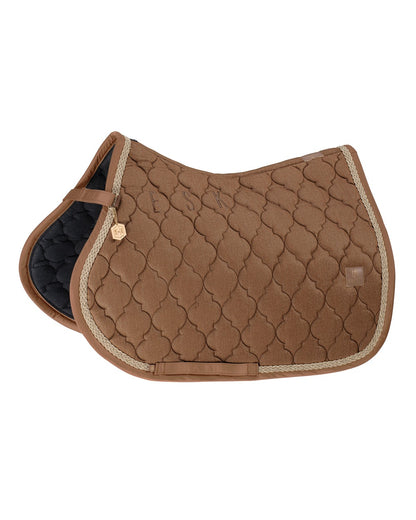 Eskadron Cotton Glitter Saddle Pad Heritage 2024 - Cognac