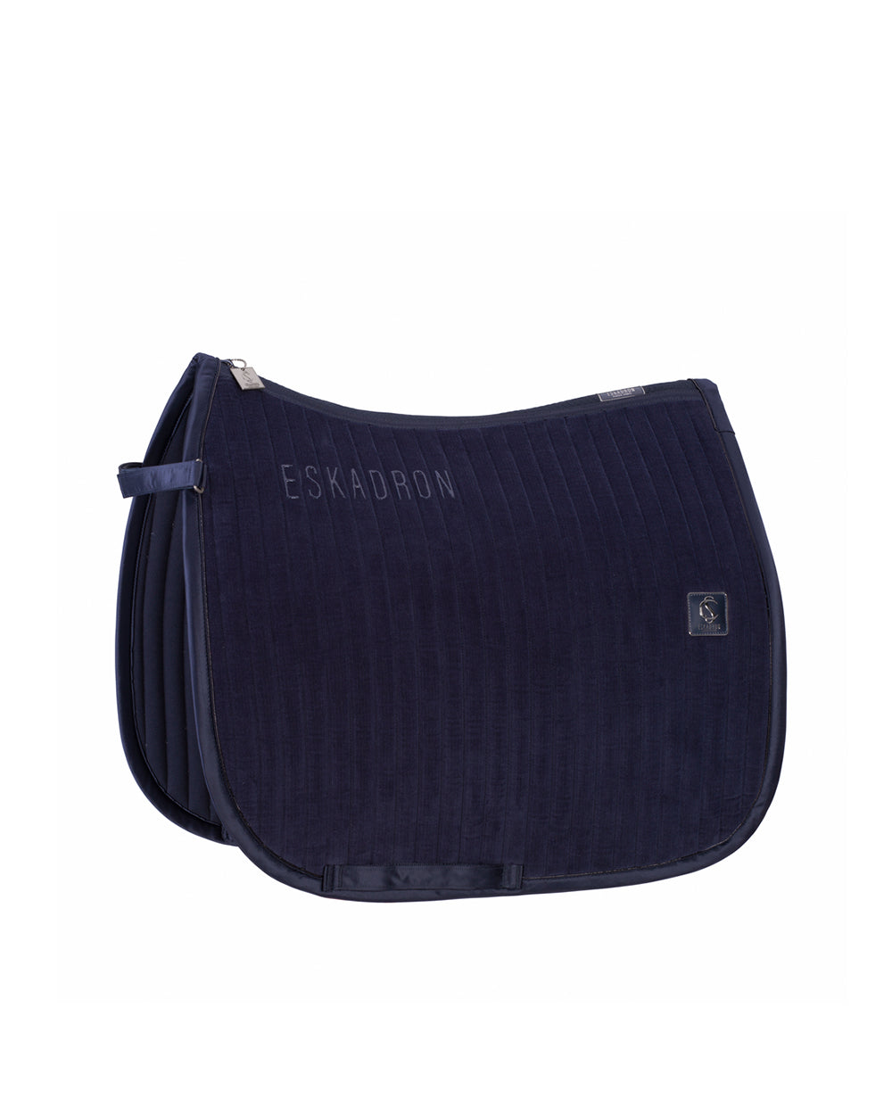 Eskadron Corded Emblem Saddle Pad CS24 -Night Blue-Pony - Dressage-