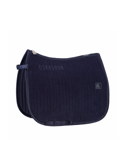 Eskadron Corded Emblem Saddle Pad CS24 -Night Blue-Pony - Dressage-