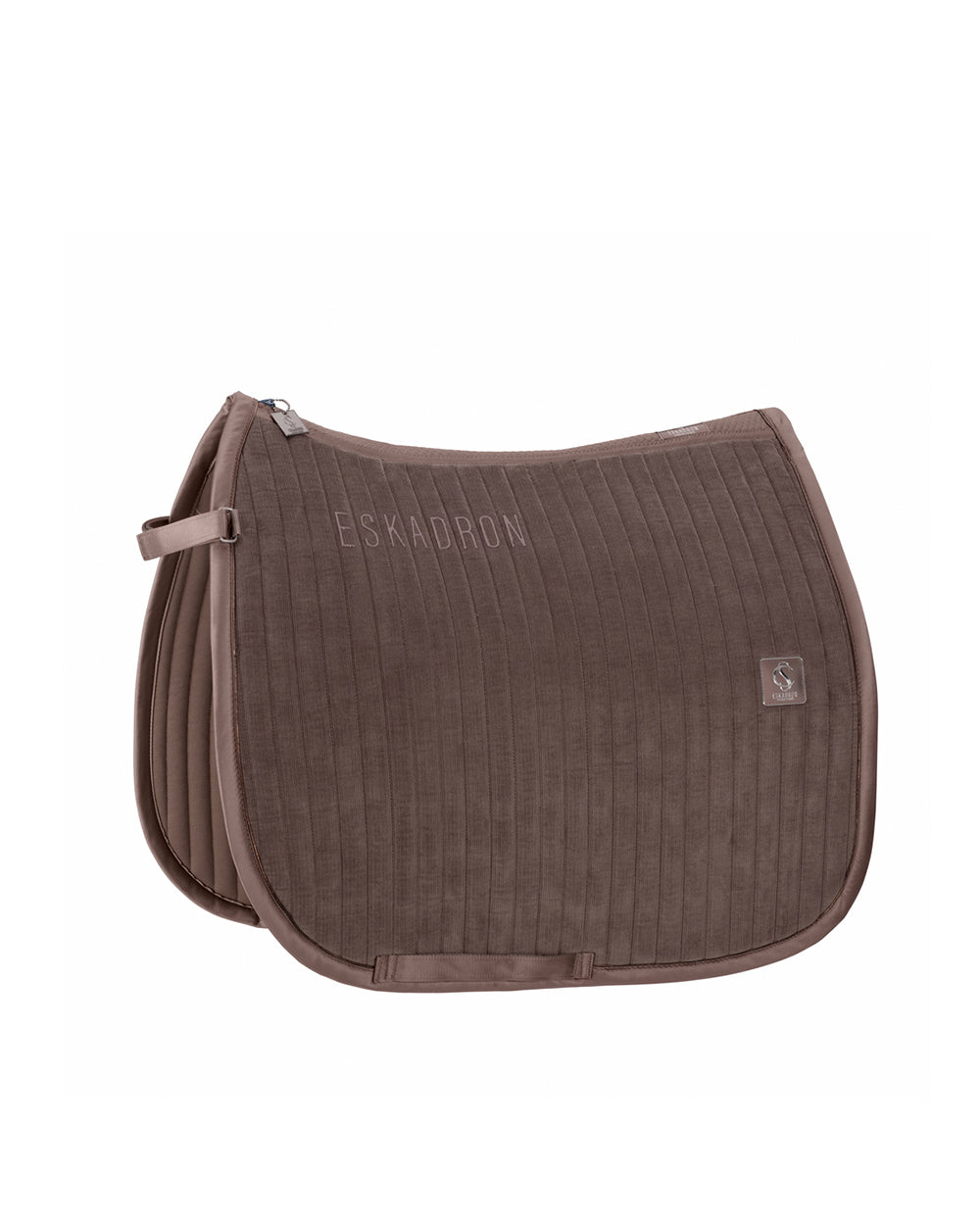 Eskadron Corded Emblem Saddle Pad CS24 -Taupe-Pony - Dressage-