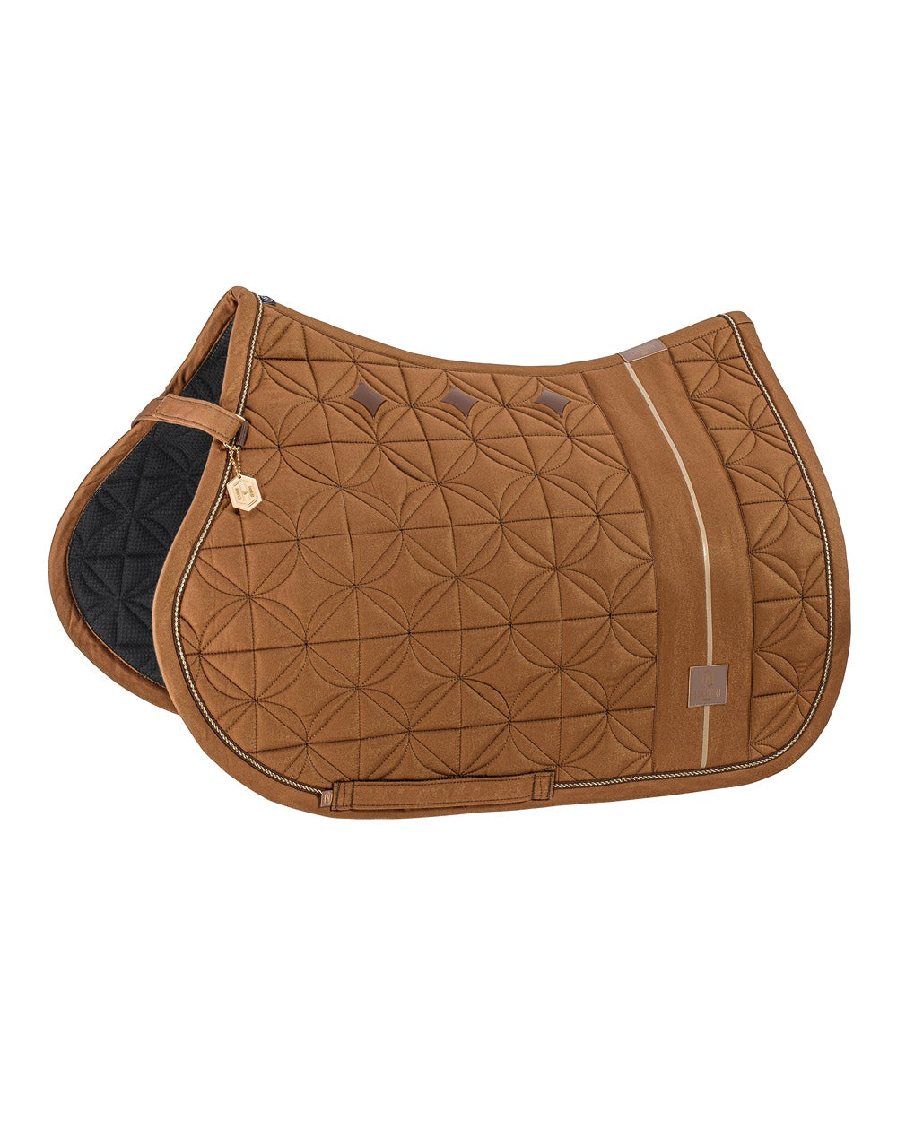 Eskadron Big Square Glam Saddle Pad Heritage 2024 - Cognac.