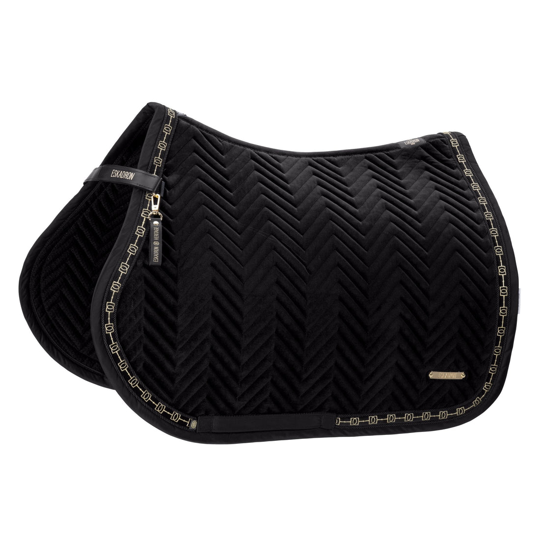 HERITAGE Velvet Saddle Cloth - Black