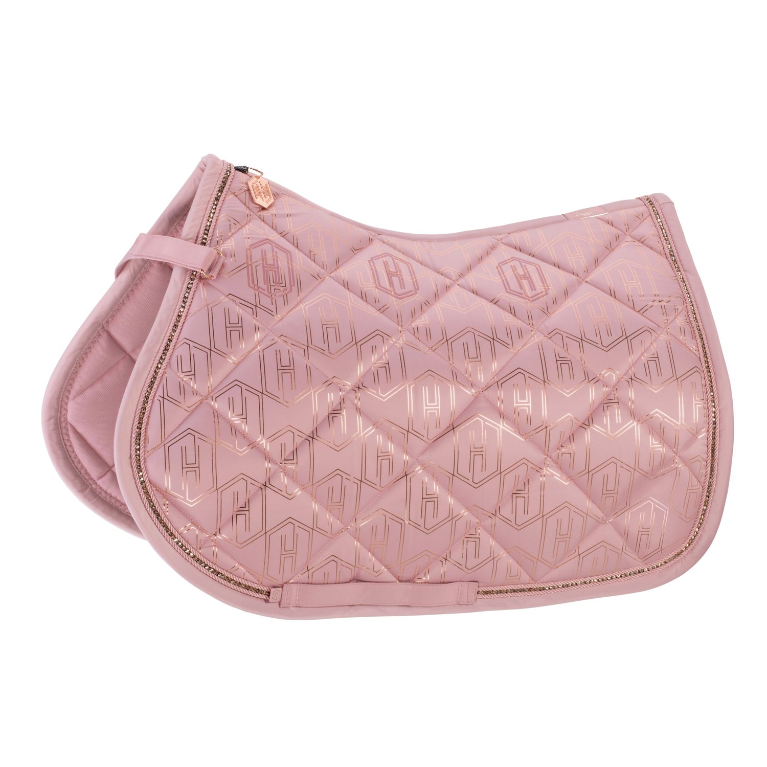 Eskadron Glossy Saddle Pad Heritage AW23 -Pearl Rose-Pony - GP/Jumping-