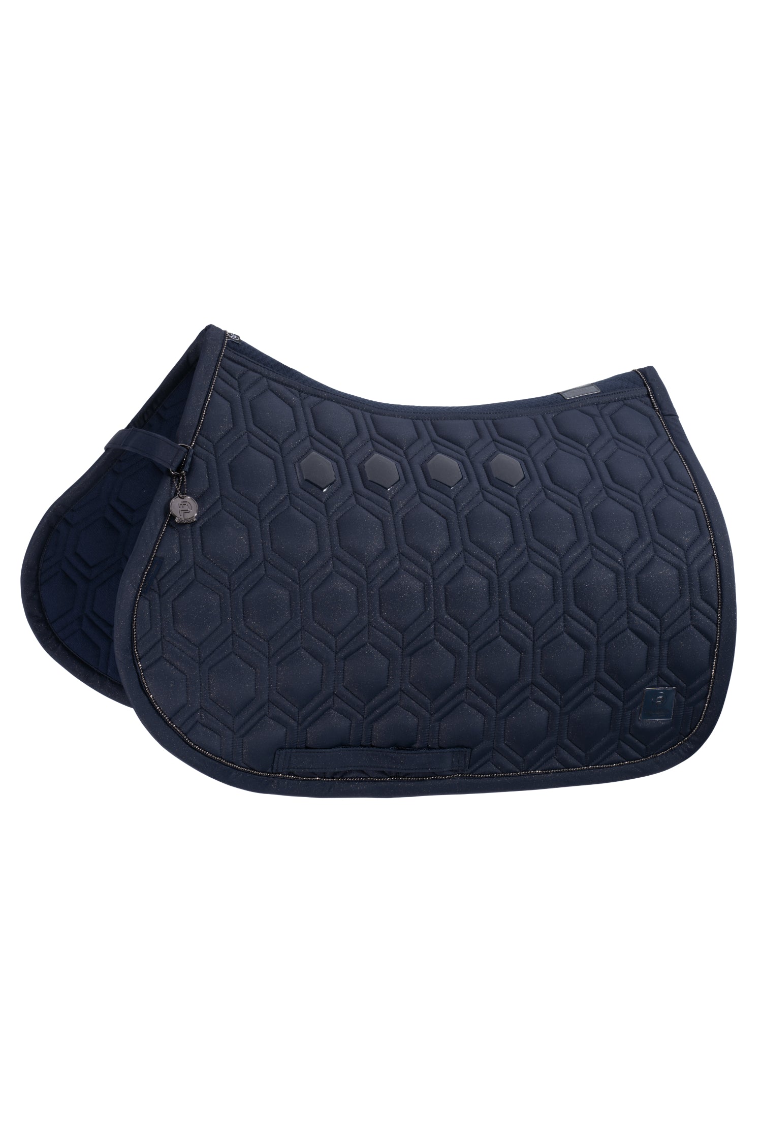 Eskadron Sparkle Emblem Saddle Pad Platinum 24