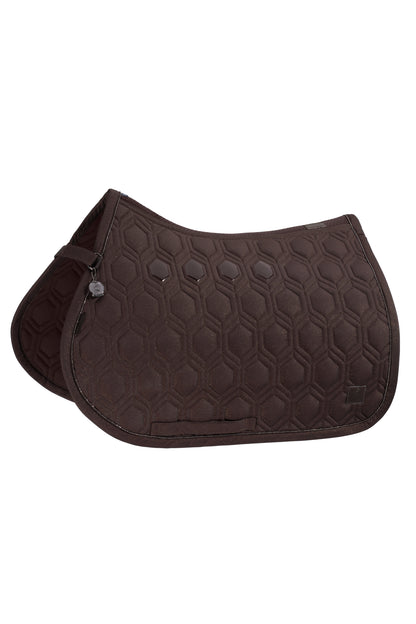Eskadron Sparkle Emblem Saddle Pad Platinum 24