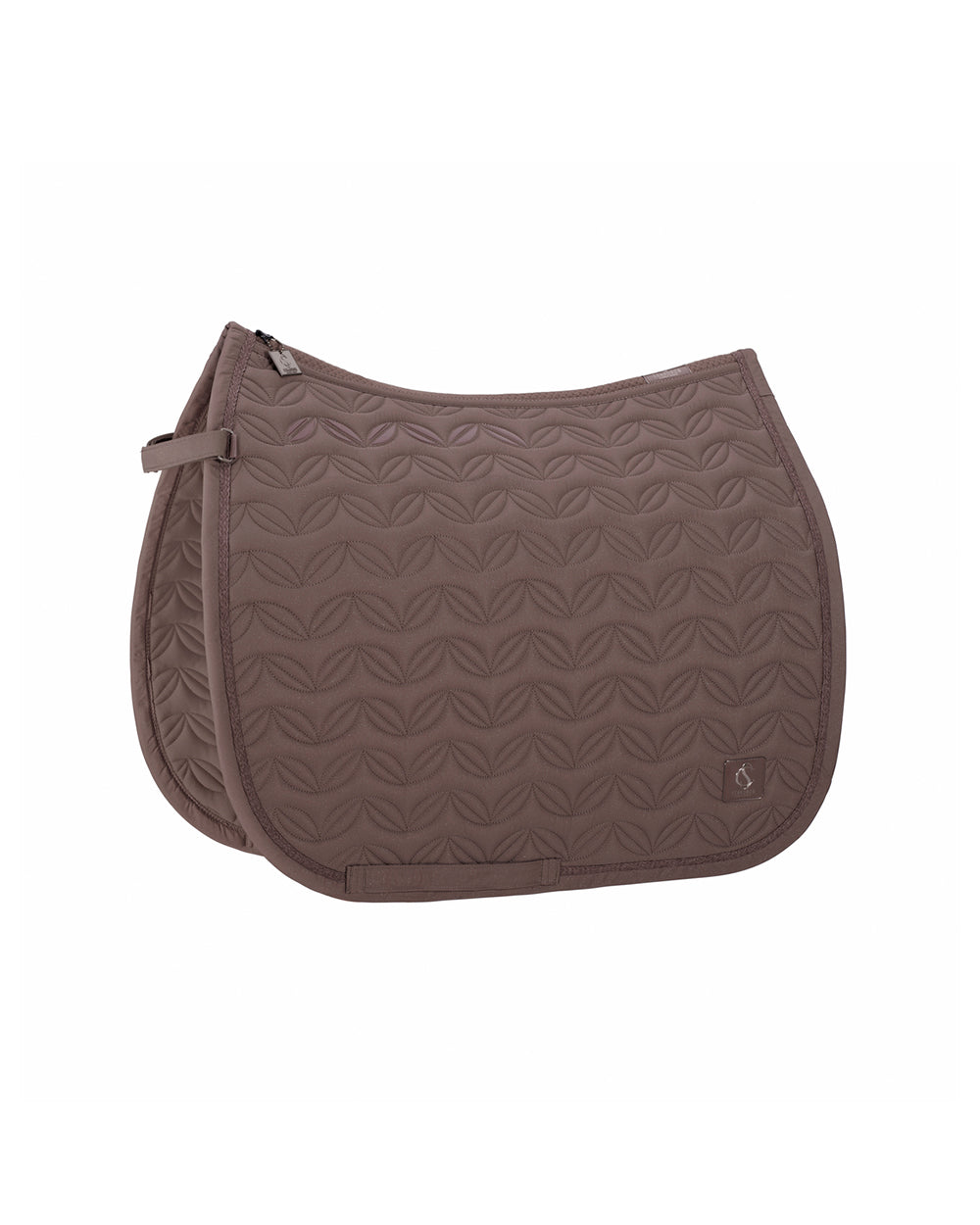 Eskadron Sparkle Floral Saddle Pad CS24 -Taupe-Pony - Dressage-