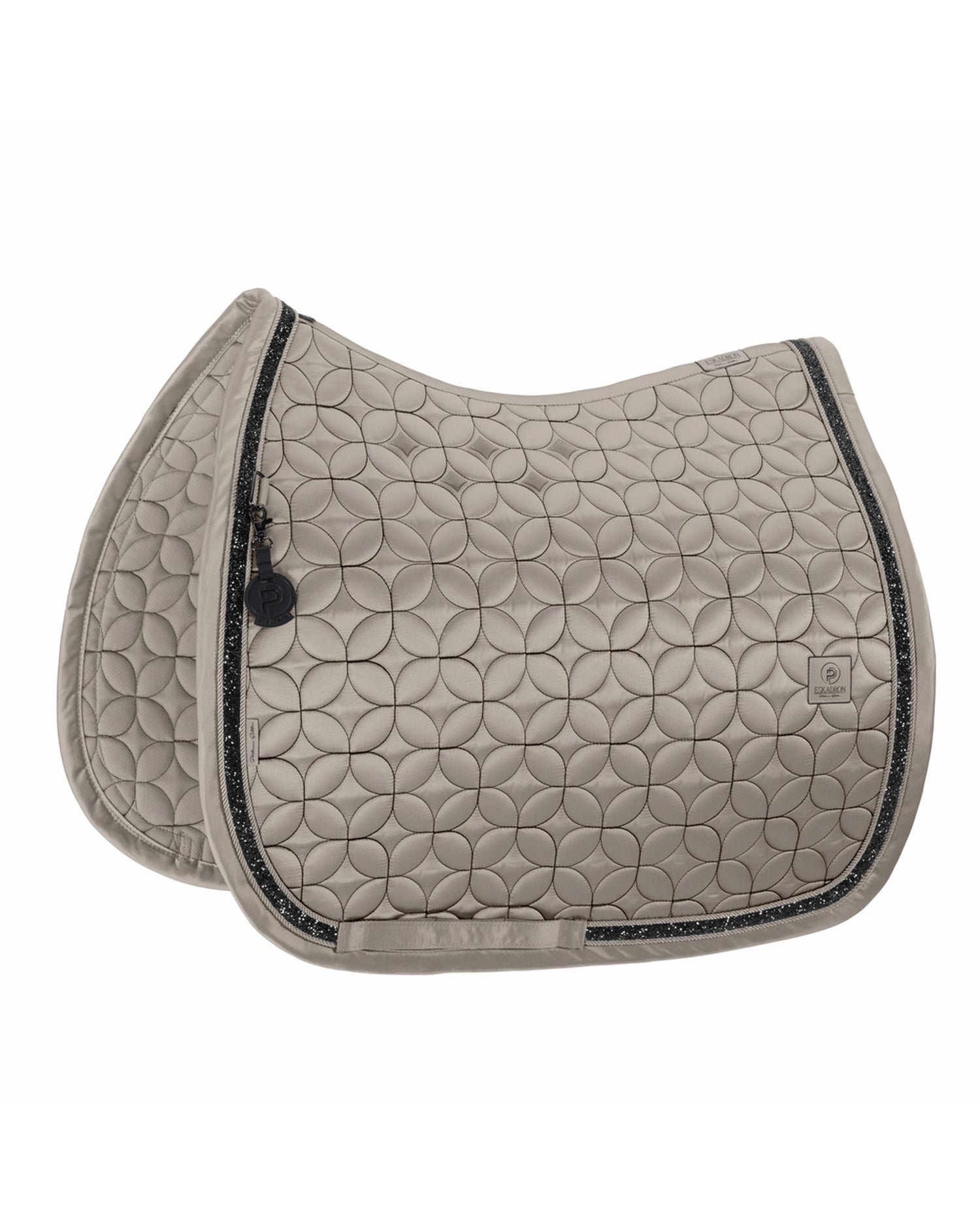 Eskadron Matt Gloss Jewel Saddle Pad Platinum 26
