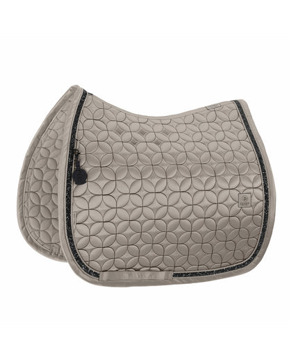 Eskadron Matt Gloss Jewel Saddle Pad Platinum 26