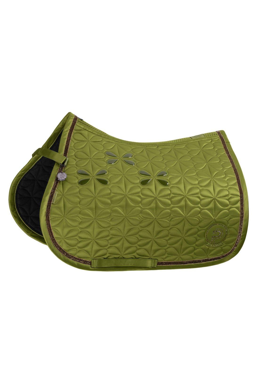 Eskadron Mattgloss Bow Saddle Pad Platinum 24