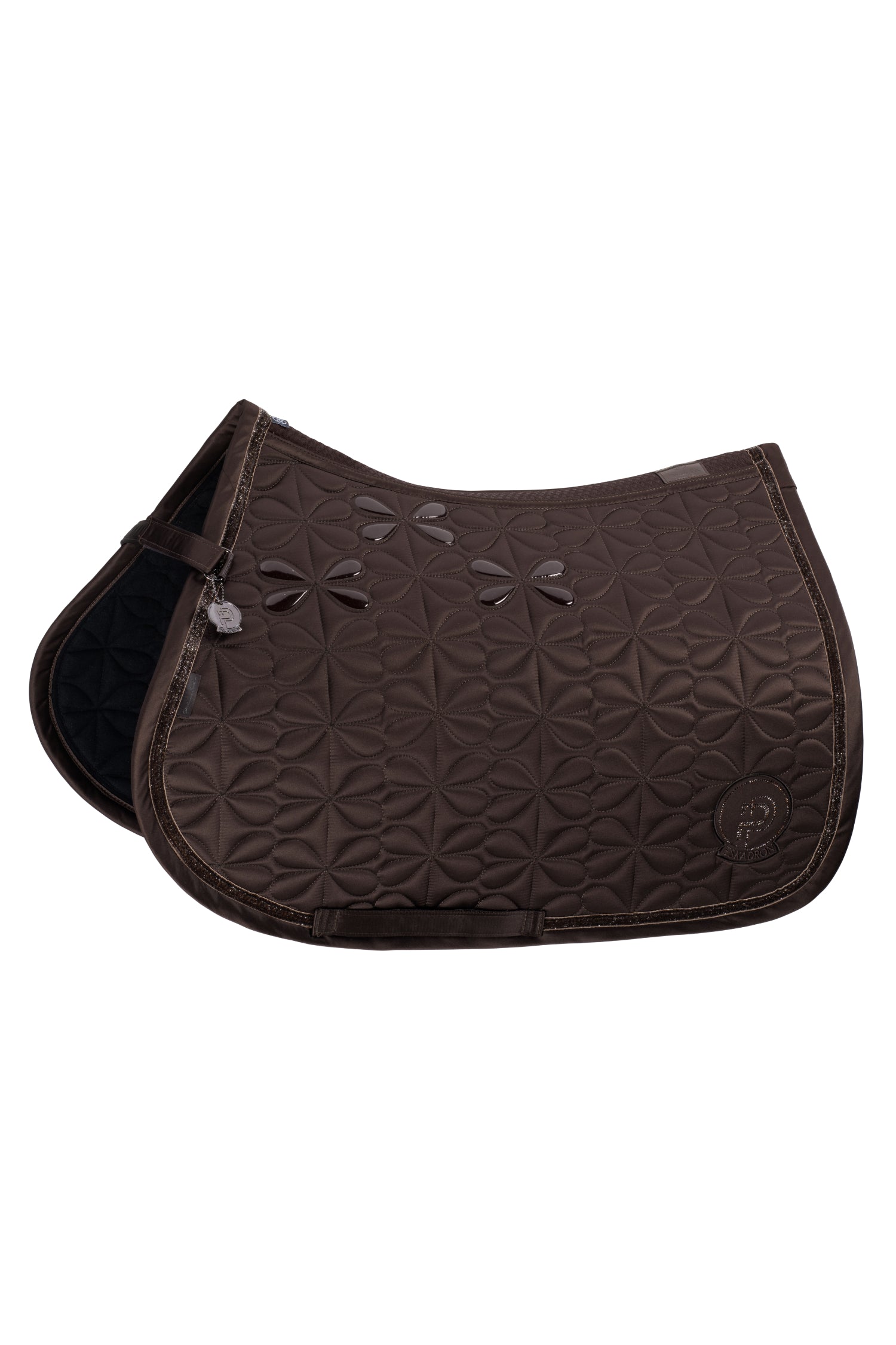 Eskadron Mattgloss Bow Saddle Pad Platinum 24