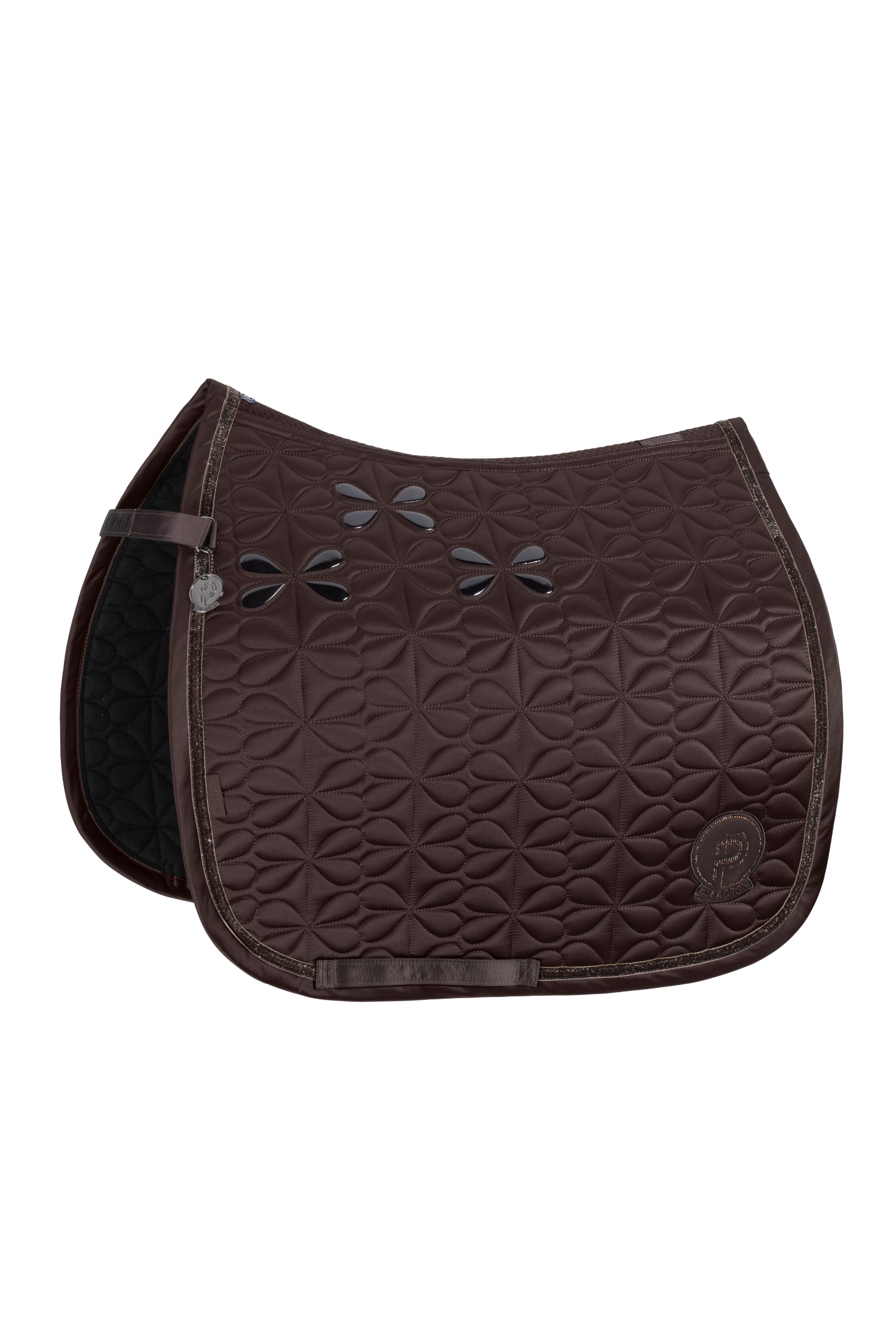 Eskadron Mattgloss Bow Saddle Pad Platinum 24