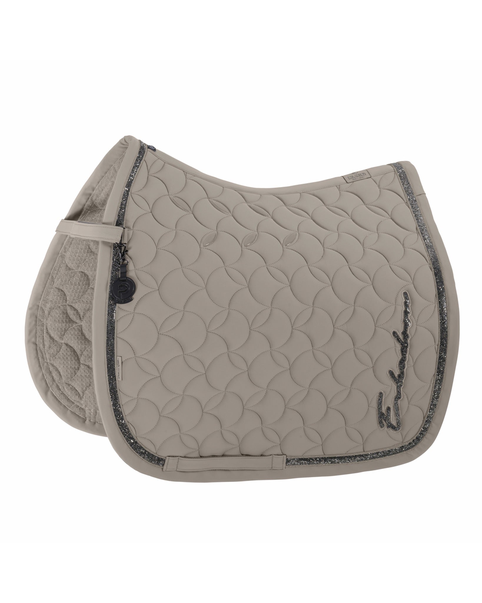 Eskadron Pro Soft Glitter Saddle Pad Platinum 26