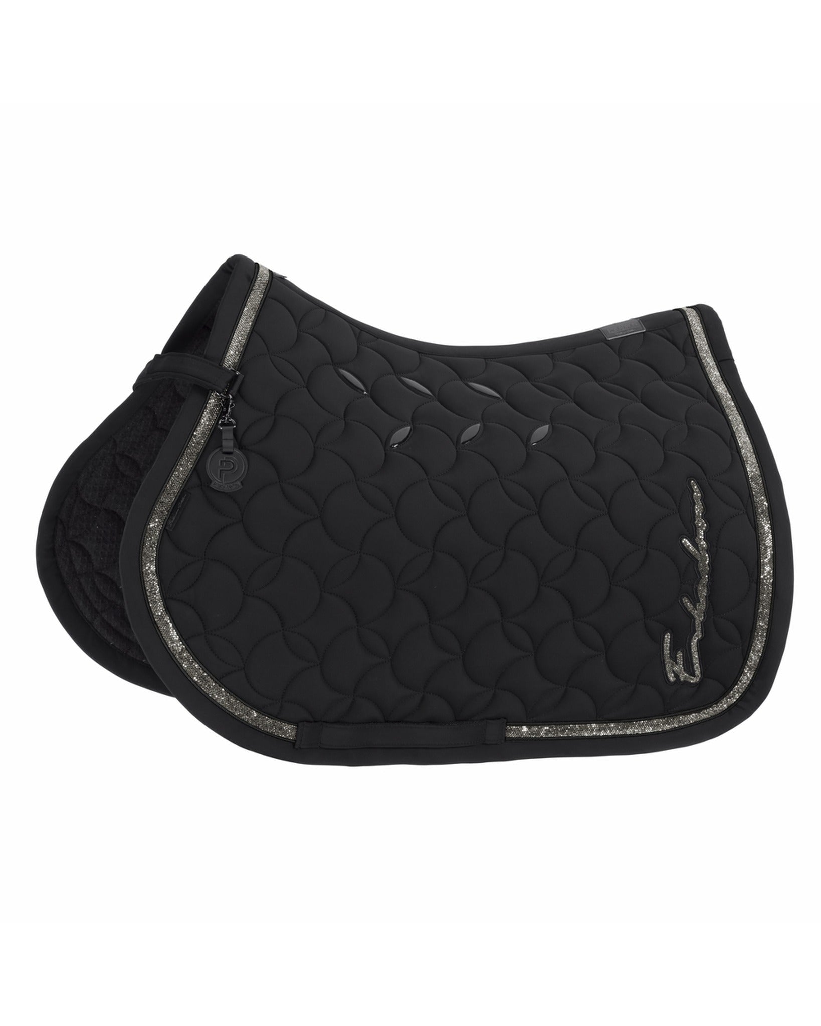Eskadron Pro Soft Glitter Saddle Pad Platinum 26
