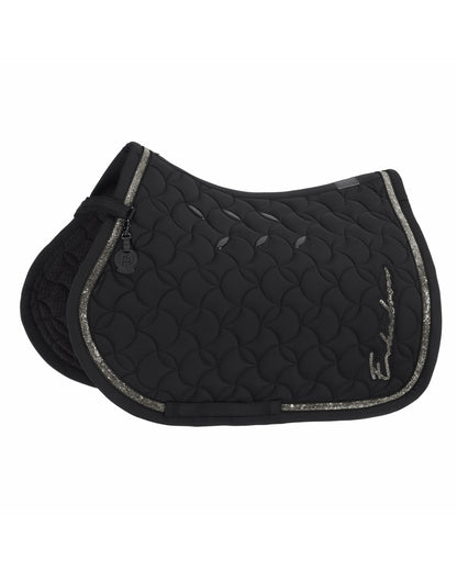 Eskadron Pro Soft Glitter Saddle Pad Platinum 26
