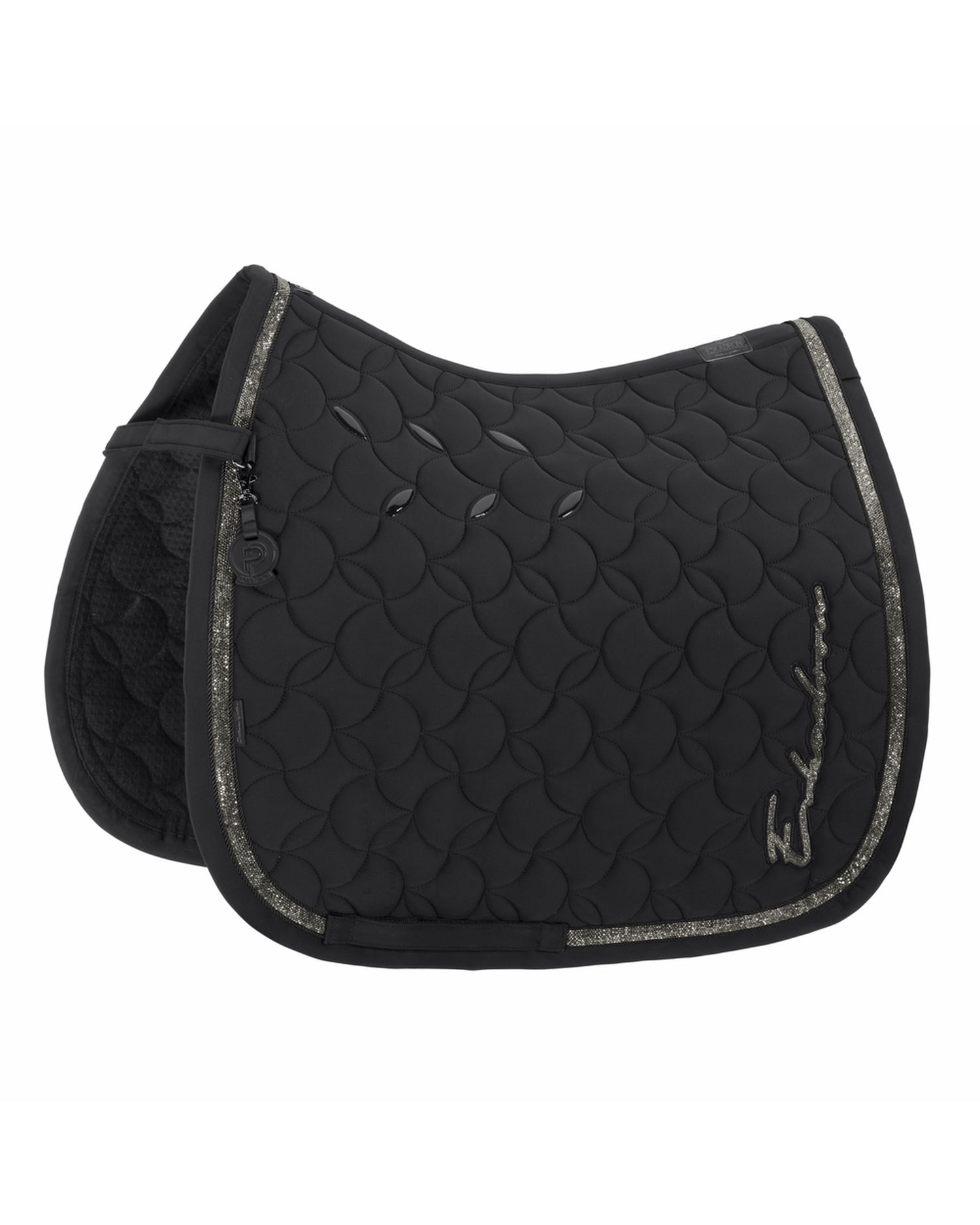 Eskadron Pro Soft Glitter Saddle Pad Platinum 26