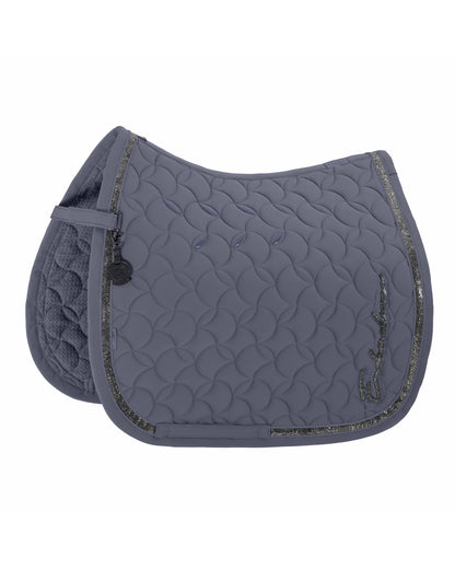 Eskadron Pro Soft Glitter Saddle Pad Platinum 26