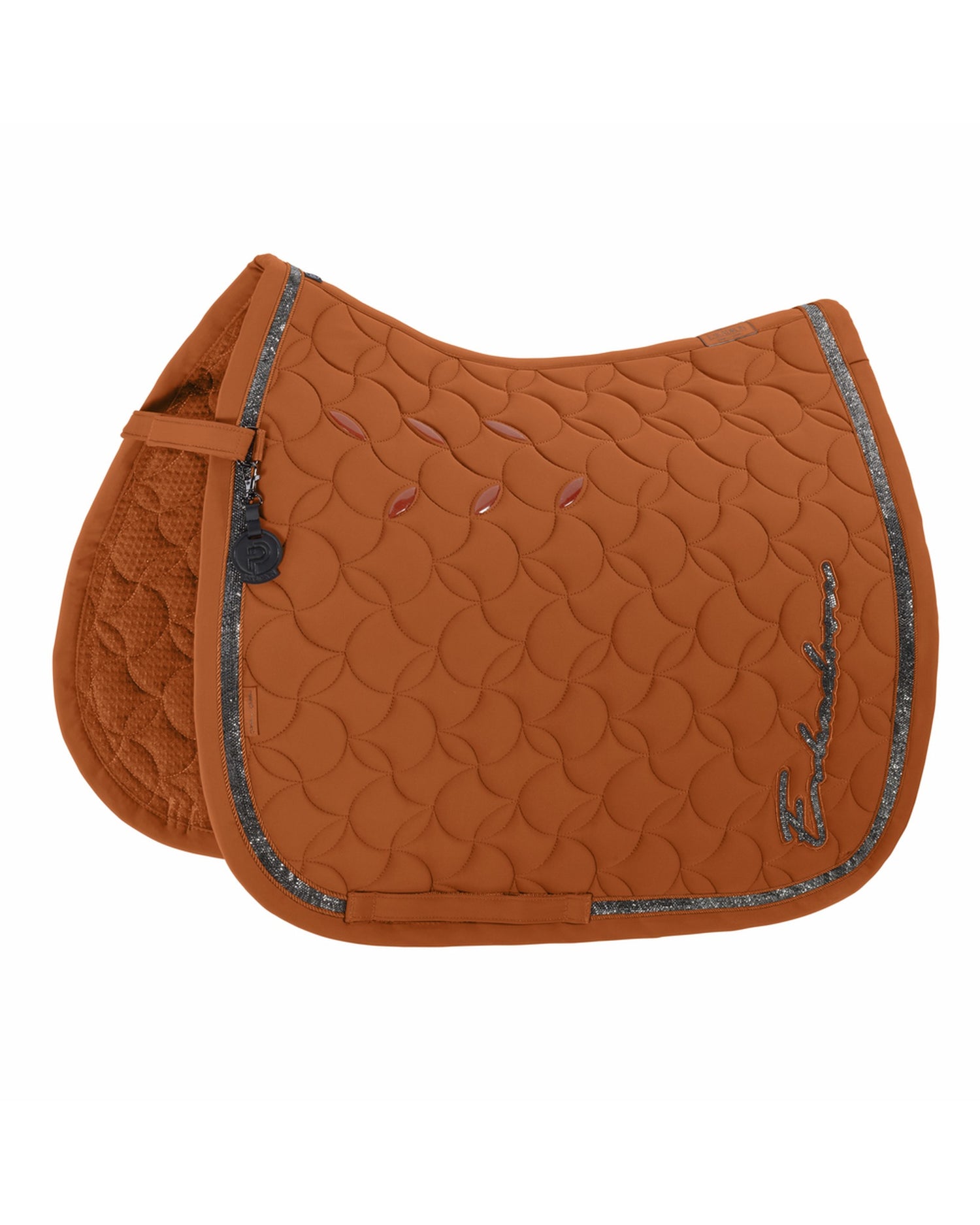 Eskadron Pro Soft Glitter Saddle Pad Platinum 26