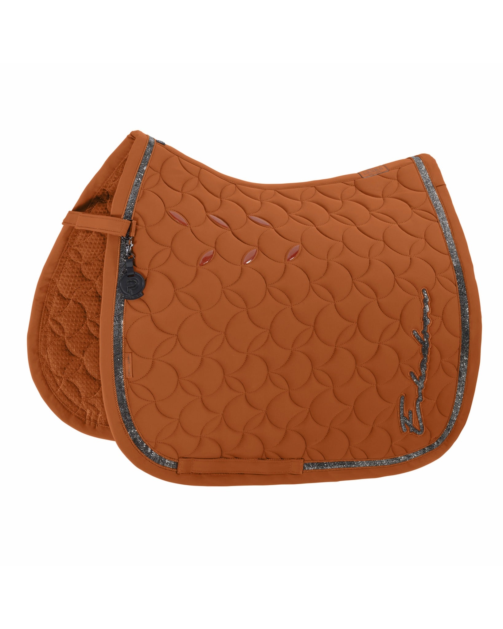 Eskadron Pro Soft Glitter Saddle Pad Platinum 26
