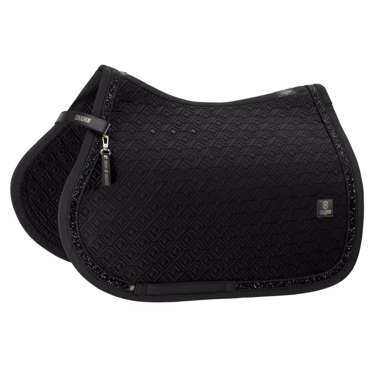 HERITAGE PRO SOFT JEWEL Saddle Cloth - Black