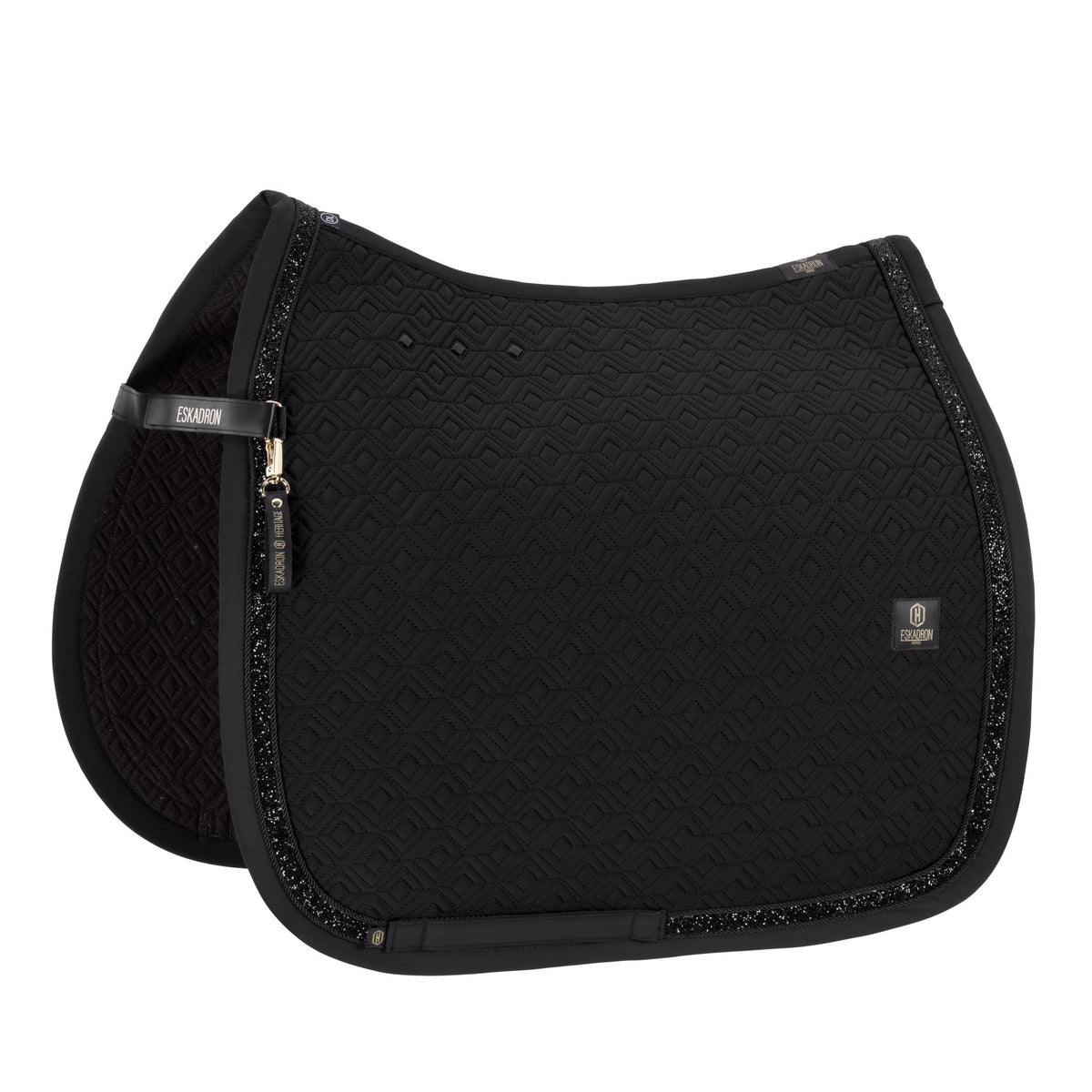 HERITAGE PRO SOFT JEWEL Saddle Cloth - Black