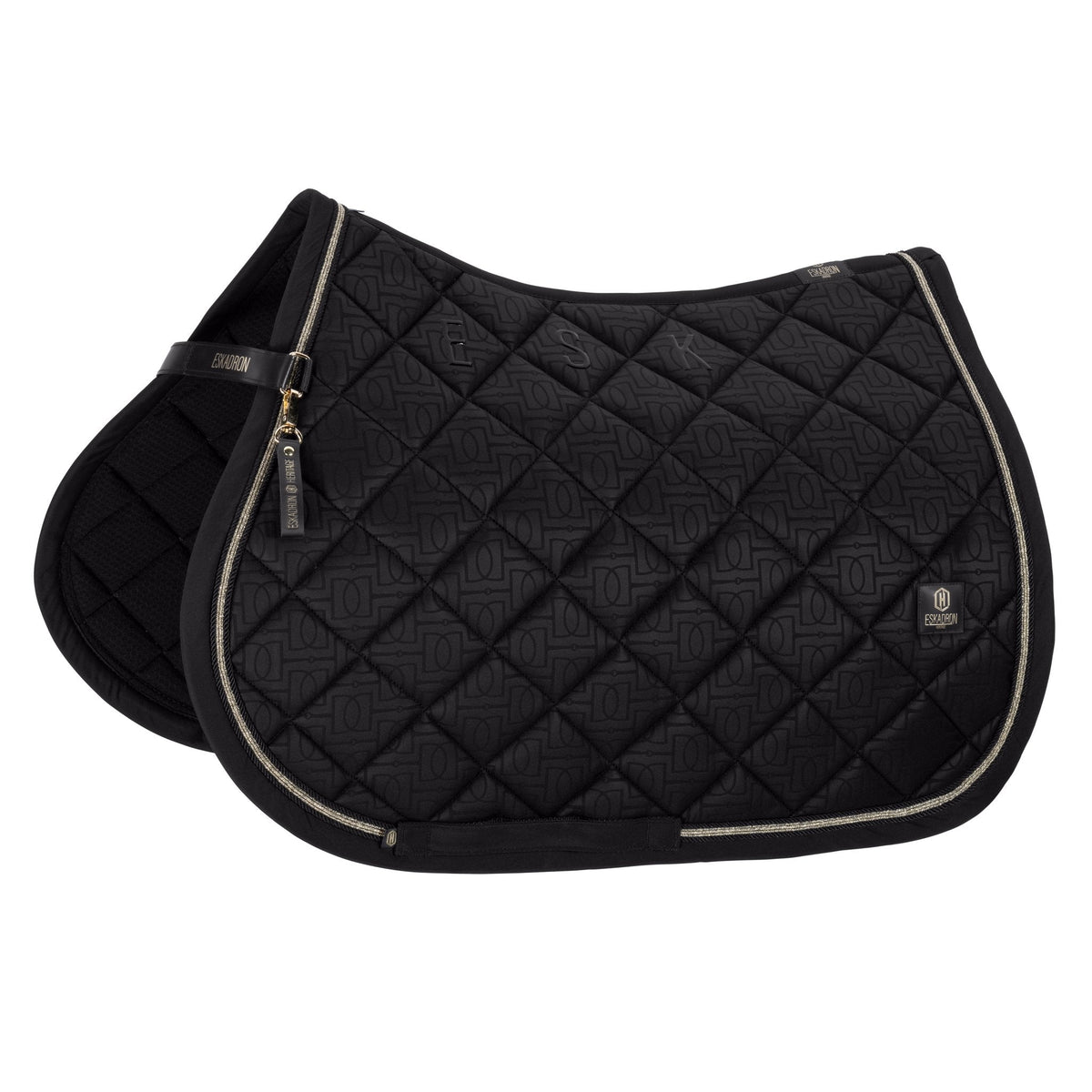 HERITAGE JACQUARD Saddle Cloth - Black