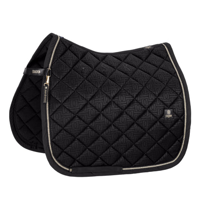 HERITAGE JACQUARD Saddle Cloth - Black