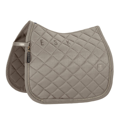 HERITAGE JACQUARD Saddle Cloth - Ash