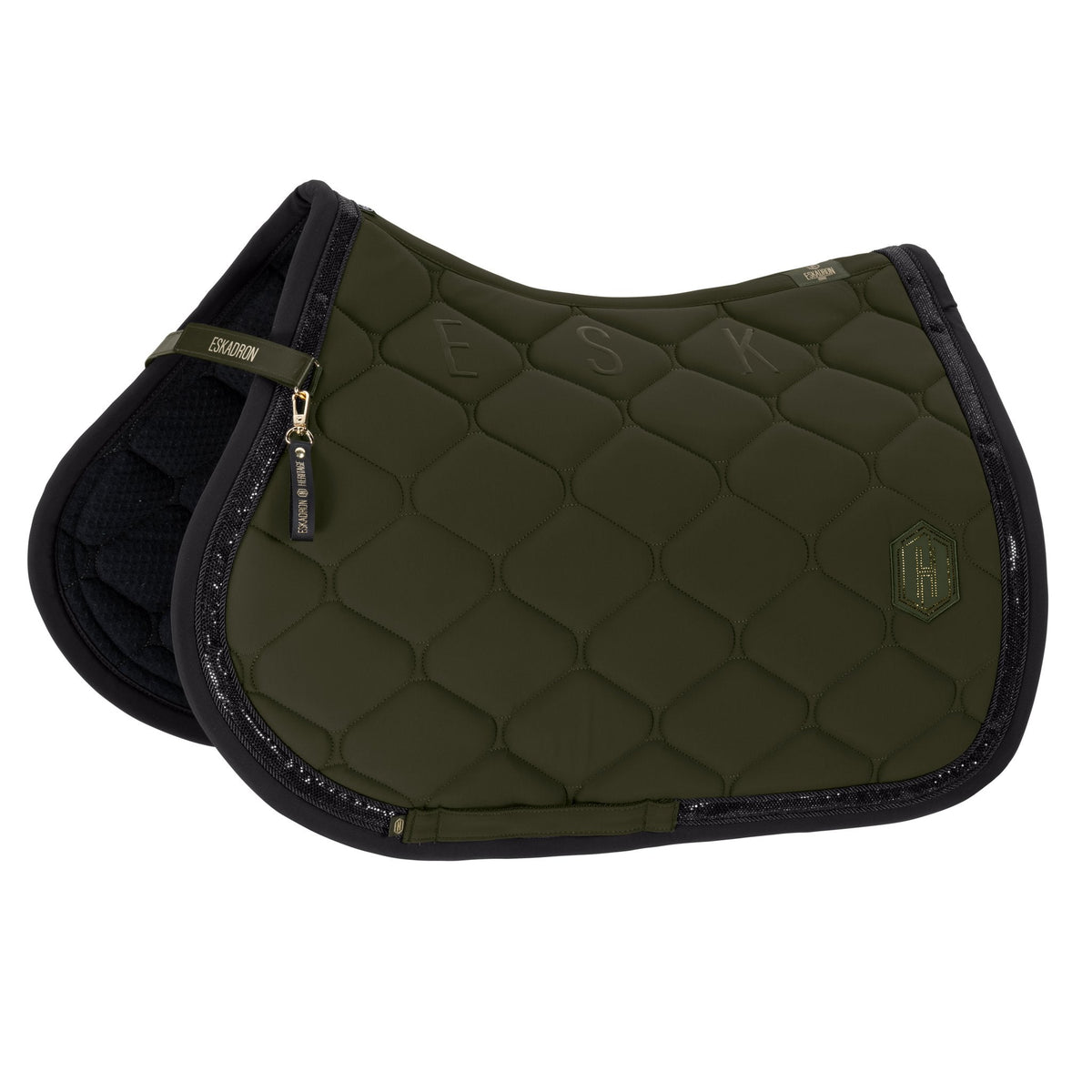 HERITAGE SOFTSHELL CONTRAST Saddle Cloth - Deep Moss