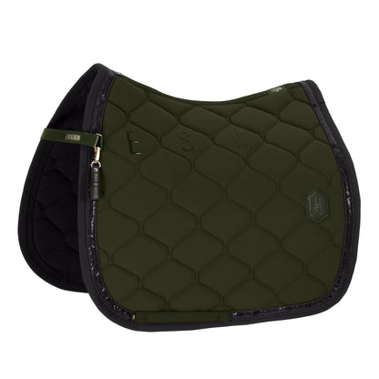 HERITAGE SOFTSHELL CONTRAST Saddle Cloth - Deep Moss