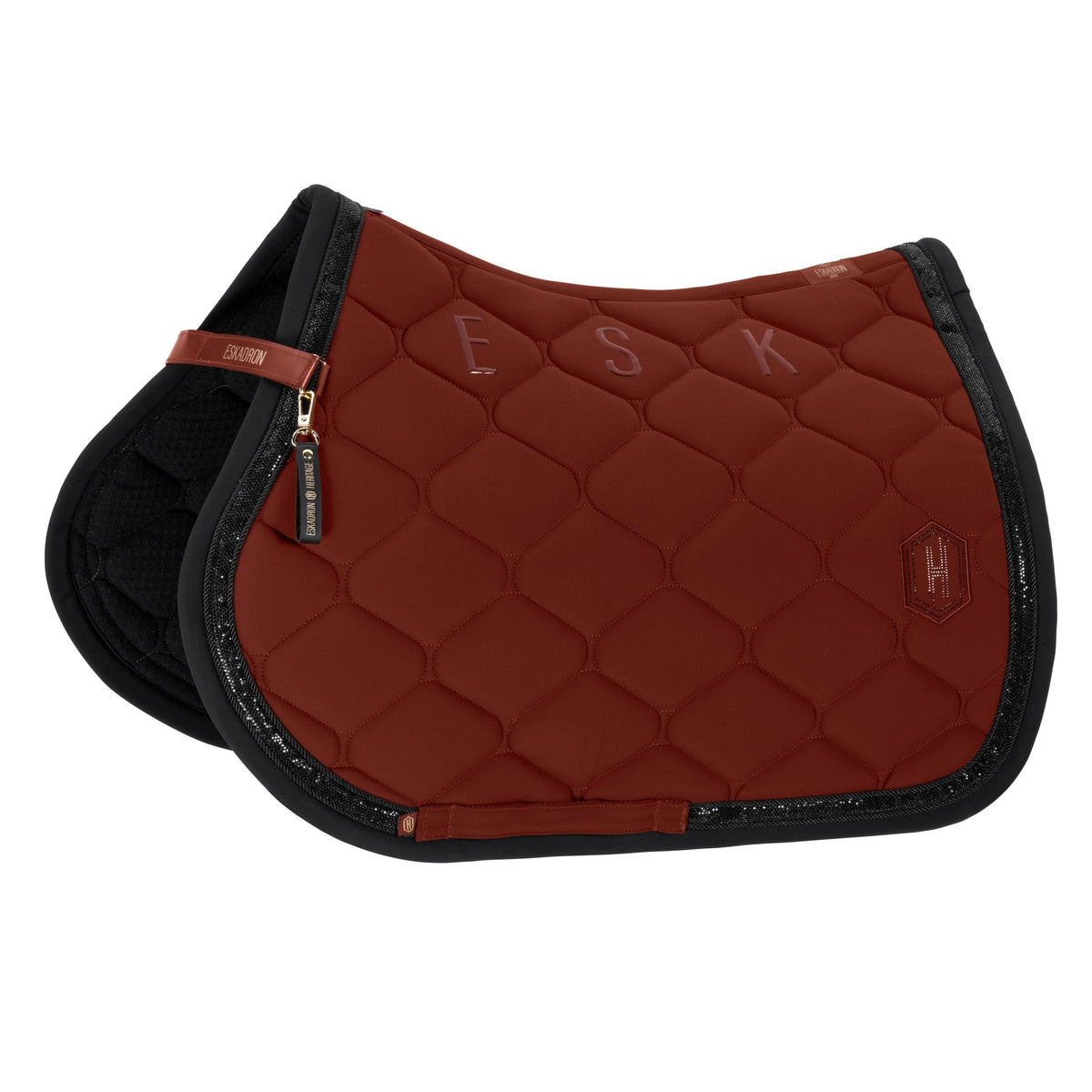 HERITAGE SOFTSHELL CONTRAST Saddle Cloth - Merlot