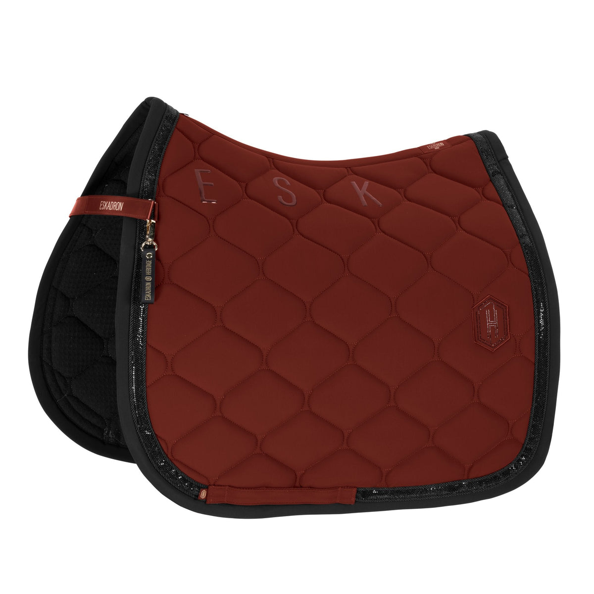 HERITAGE SOFTSHELL CONTRAST Saddle Cloth - Merlot