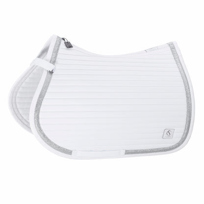 Eskadron Softshell Emblem Saddle Pad CS24 -White-Full - GP/Jumping-