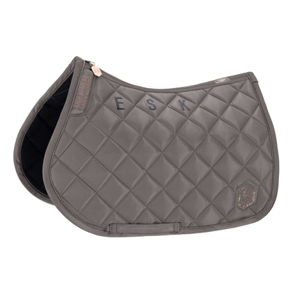 Eskadron High Gloss Avantgarde Saddle Pad Heritage AW23 -Earl Grey-Pony - GP/Jumping-