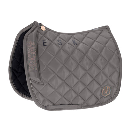 Eskadron High Gloss Avantgarde Saddle Pad Heritage AW23 -Earl Grey-Pony - Dressage-