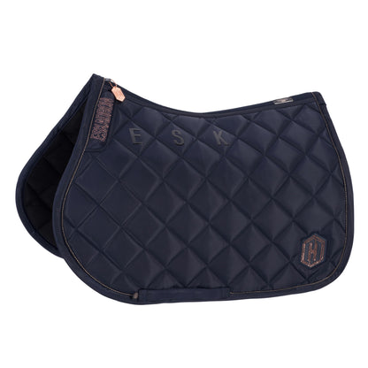 Eskadron High Gloss Avantgarde Saddle Pad Heritage AW23 -Night Blue-Pony - GP/Jumping-