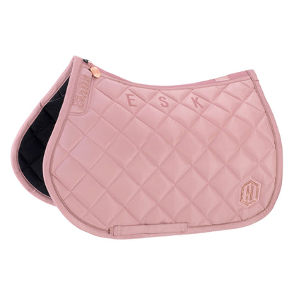 Eskadron High Gloss Avantgarde Saddle Pad Heritage AW23 -Pearl Rose-Pony - GP/Jumping-