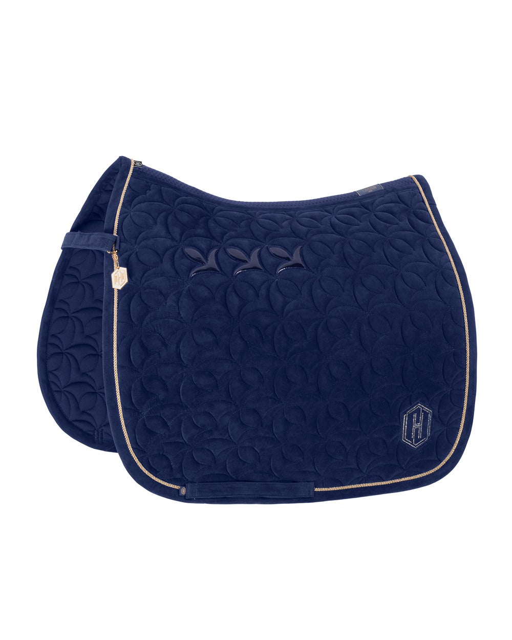 Eskadron Velour Emblem Saddle Pad Heritage 2024 - Night Blue