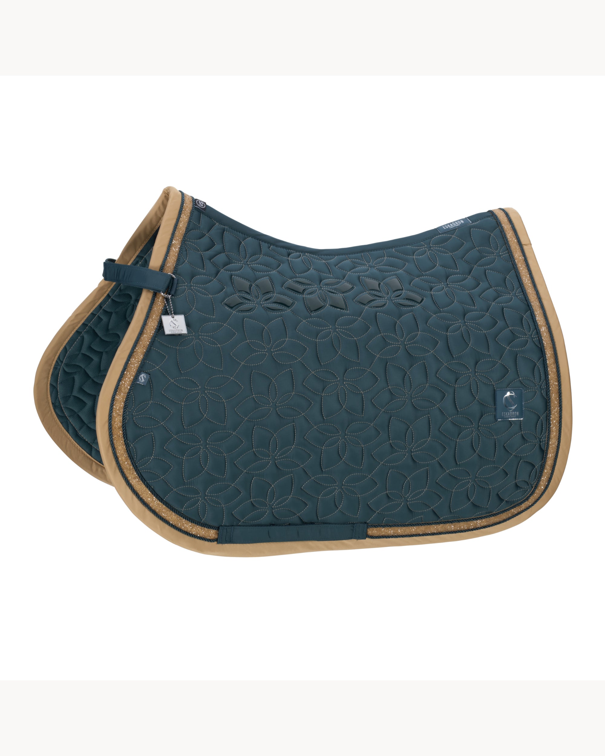 Eskadron Glossy Jewel Contrast Saddle Pad CS26