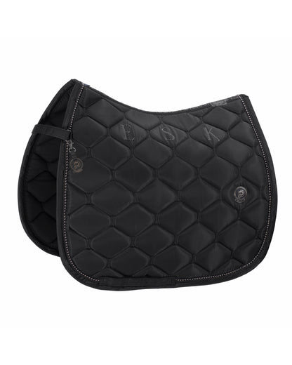 Eskadron High Gloss Pearls Saddle Pad Platinum 25