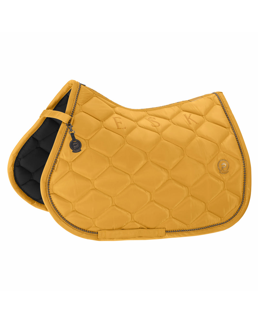 Eskadron High Gloss Pearls Saddle Pad Platinum 25.