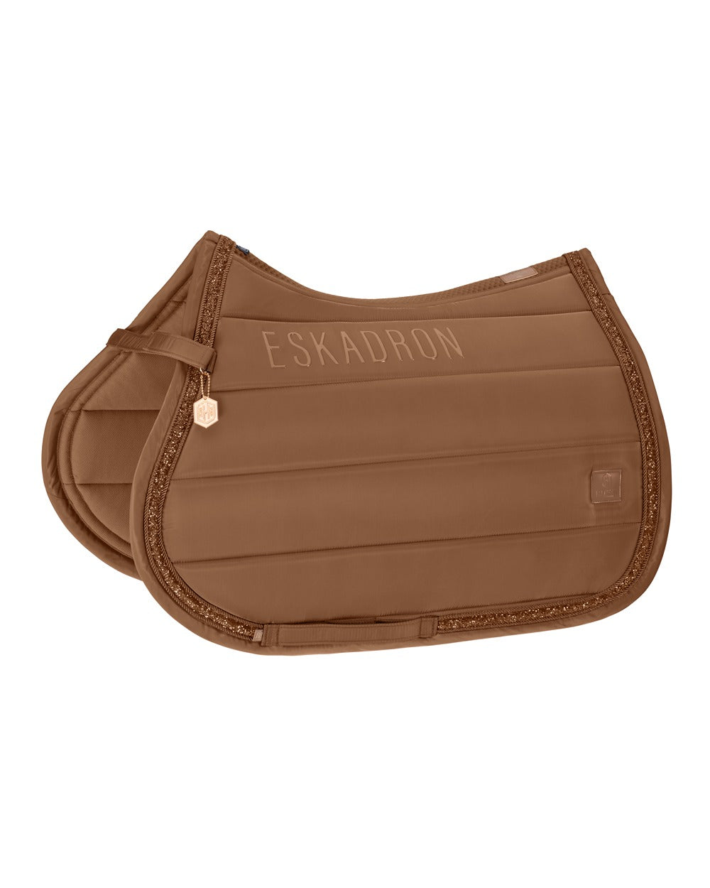 Eskadron High Gloss Jewel Saddle Pad Heritage 2024 - Cognac