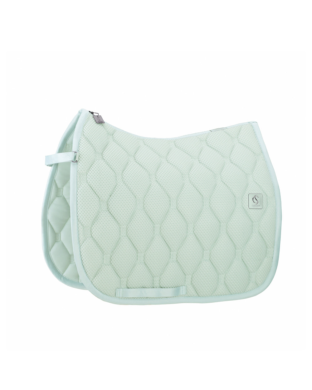 Eskadron Mesh Saddle Pad CS24 -Powder Green-Pony - Dressage-