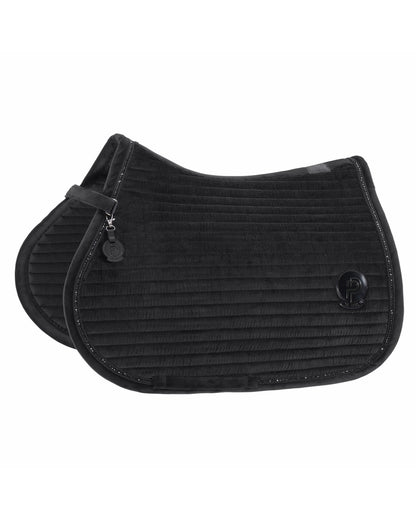 Eskadron Velvet Crystal Saddle Pad Platinum 26