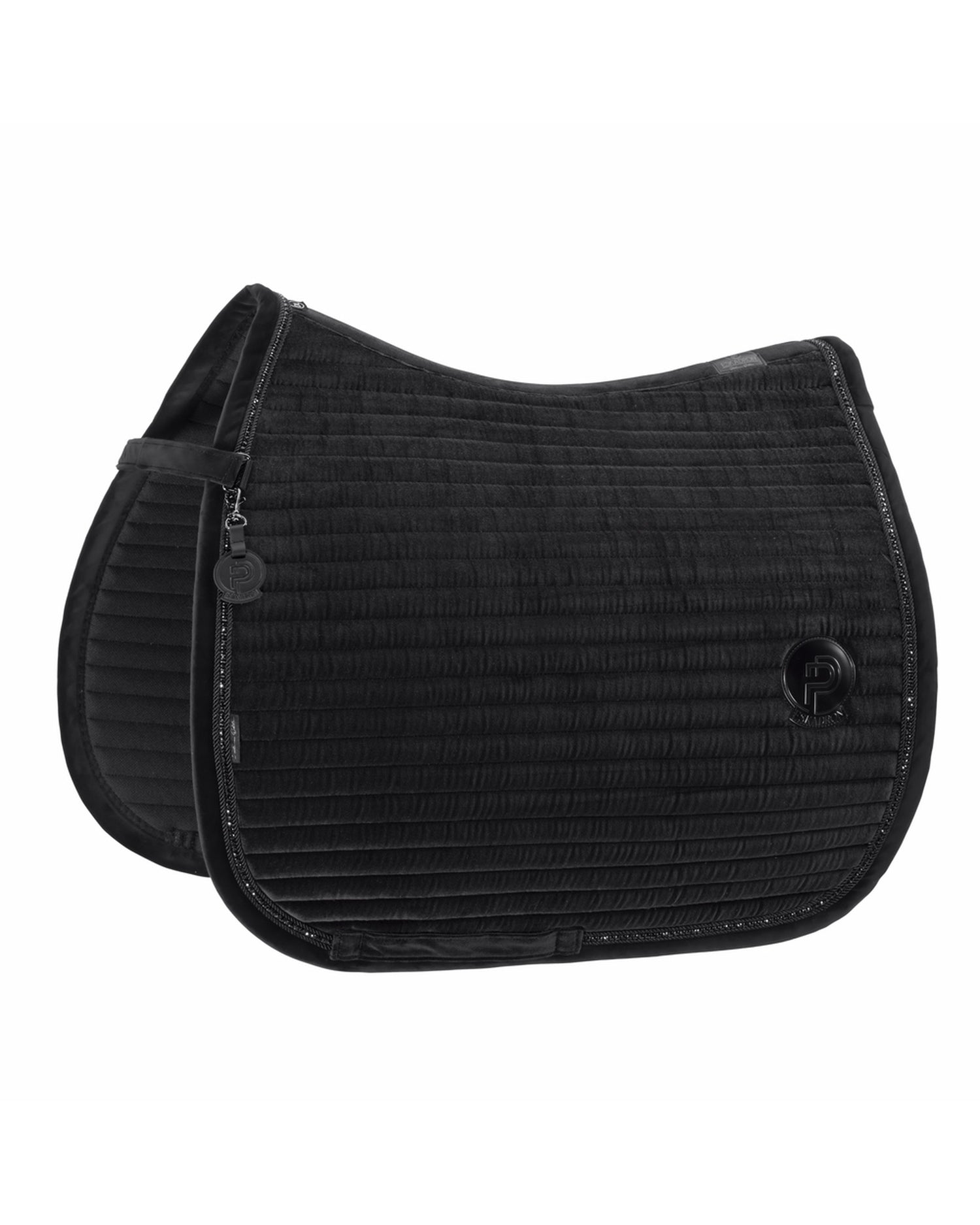 Eskadron Velvet Crystal Saddle Pad Platinum 26